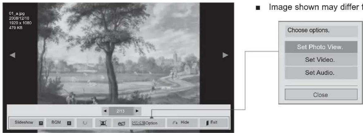 LG 42LX6900 - Using the Photo List function - 1
