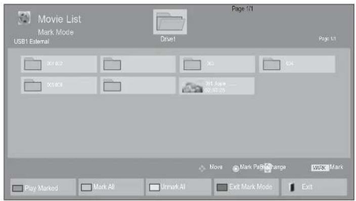 LG 42LX6900 - ■ When selected movie files are played - 1