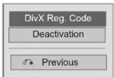 LG 42LX6900 - DIVX REGISTRATION CODE - 3