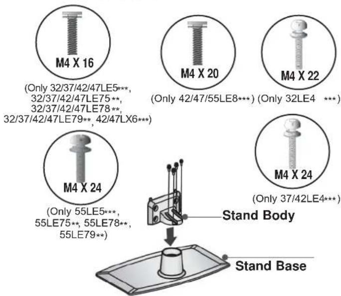 LG 42LX6900 - STAND INSTALLATION - 2