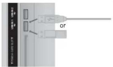 LG 42LX6900 - WHEN CONNECTING A USB DEVICE - 1