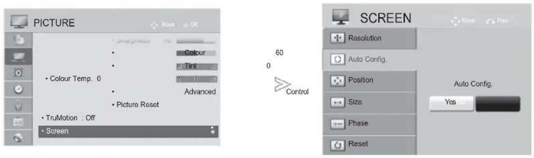 LG 42LX6900 - Auto configure - 1