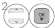 LG 42LX6900 - Select BLUETOOTH. - 1