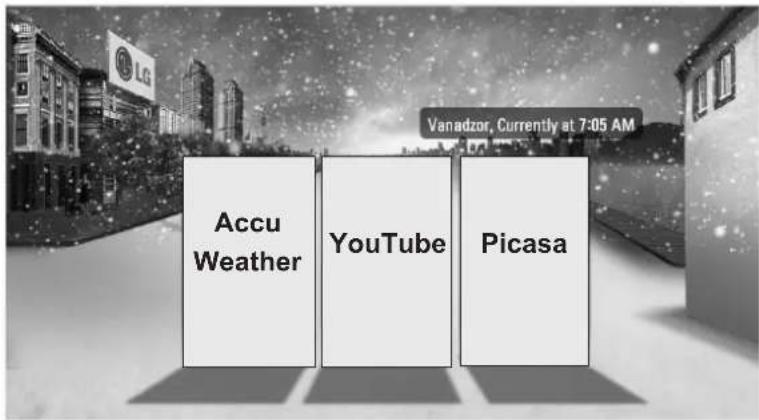 LG 42LX6900 - NETCAST MENU - 1