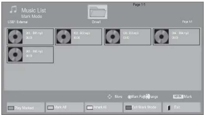 LG 42LX6900 - ■ When selected music files are played - 1