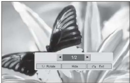LG 42LX6900 - RECEIVING PHOTOS FROM EXTERNAL BLUETOOTH DEVICE - 3