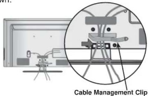 LG 42LX6900 - BACK COVER FOR WIRE ARRANGEMENT - 2