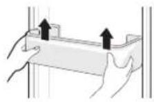 LG GC-F459NQDZ - Removing/Refitting the Door Basket - 1