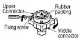 LG WD-80490NP - ■Normal Tap without thread & one touch type inlet hose (Single inlet models) - 1