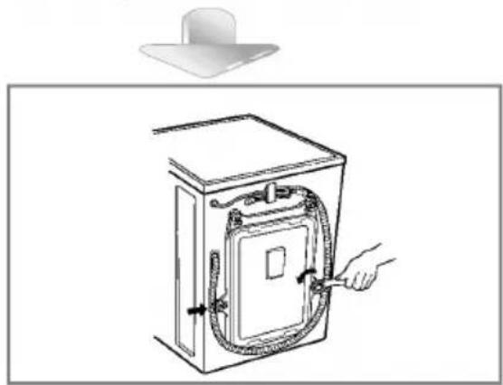 LG WD-1066LP - ■ Removing transit bolts - 2