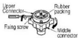 LG WD-1066LP - ■Normal Tap without thread & one touch type inlet hose (Single inlet models) - 1
