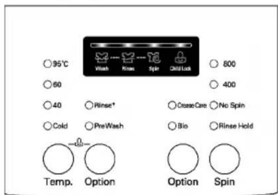 LG WD-1066LP - ow to use washer - 3
