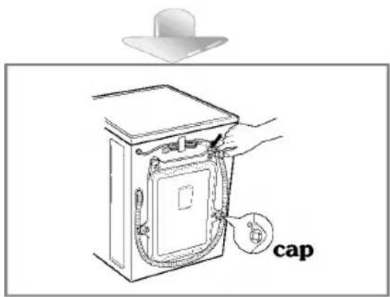 LG WD-1066LP - ■ Removing transit bolts - 4
