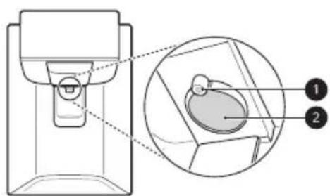 LG GSL760SWXV - Cleaning the Ice and Water Outlet - 1