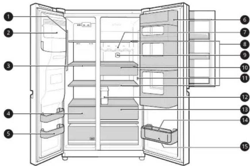 LG GSL760SWXV - Interior (Two Star \*\*) - 1