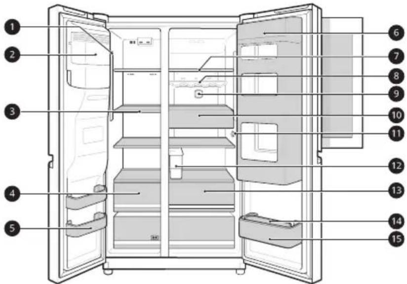 LG GSL760SWXV - Interior (Two Star \*\*) - 2