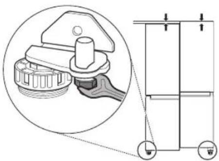 LG GC-L247KQDV - Door Alignment for Freezer and Fridge Door - 1