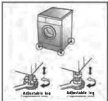 LG FHT1208ZNL - ■ Level adjustment - 2
