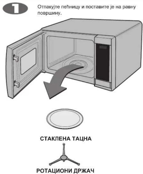 LG MS2044V - Распакивање и инсталација - 1