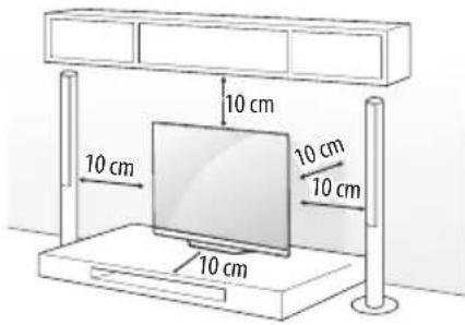 LG OLED55B8SSC - Mounting on the Table - 1