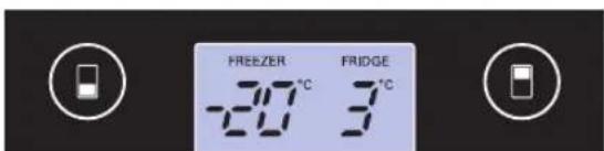 FREEZER FRIDGE -20°C 3°C