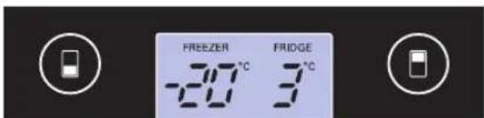 FREEZER FRIDGE -20°C 3°C