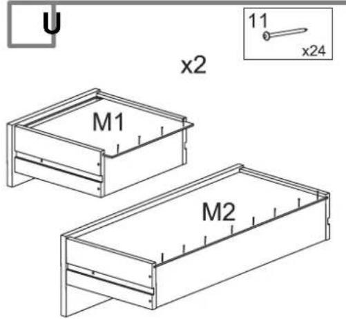 U x2 M1 11 x24 M2