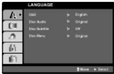 LG LH-W751TA1 - LANGUAGE - 1