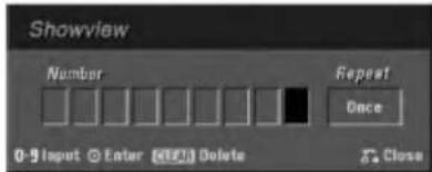 LG LH-RH7505SA - Timer Recording with SHOWVIEW® System - 1