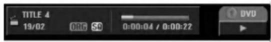 LG LH-RH7505SA - Displaying Disc Information on-screen - 1