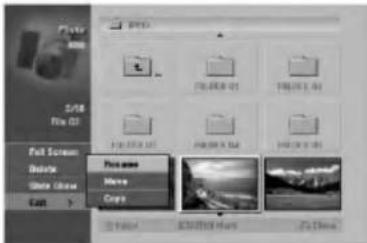 LG LH-RH7505SA - Selecting multiple files (folders) - 1