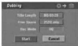 LG LH-RH7505SA - Dubbing from DVD to HDD - 2