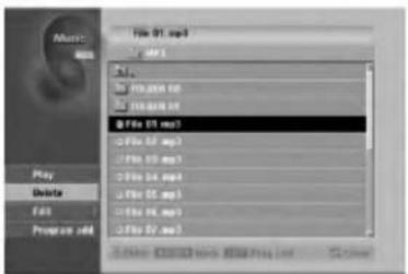 LG LH-RH7505SA - Selecting multiple files (folders) - 1