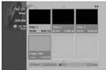 LG LH-RH7505SA - Overwriting Recording - 1