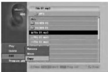 LG LH-RH7505SA - Selecting multiple files (folders) - 1