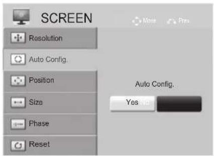 LG 55LX950N - Auto configure - 3