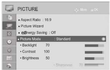 LG 55LX950N - Picture Mode-Preset - 1