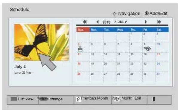 LG 55LX950N - Schedule Registration - 2