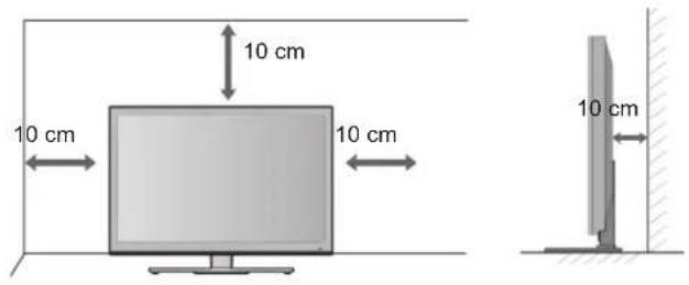 LG 55LX950N - DESKTOP PEDESTAL INSTALLATION - 1