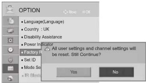 LG 55LX950N - INITIALIZING(RESET TO ORIGINAL FACTORY SETTINGS) - 3