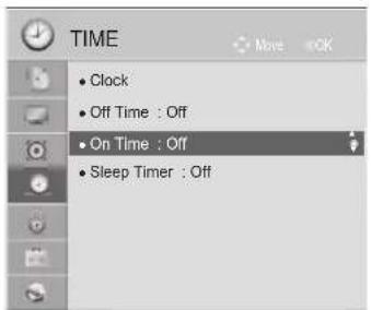 LG 55LX950N - AUTO ON/OFF TIME SETTING - 1