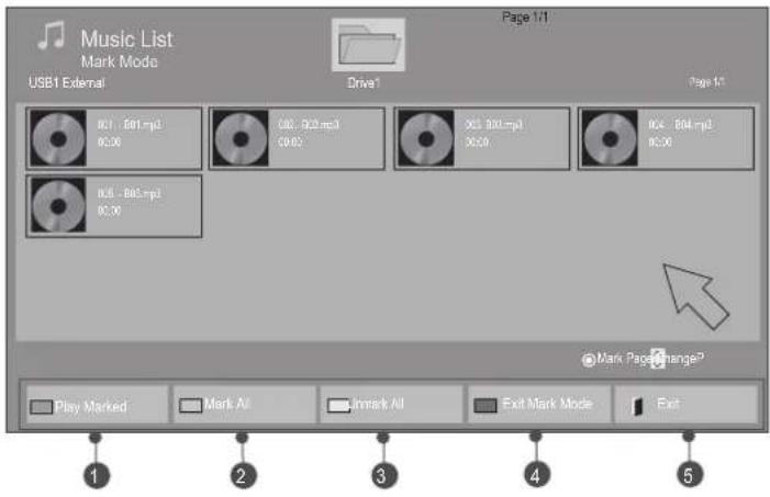 LG 55LX950N - ■ When selected music files are played - 1