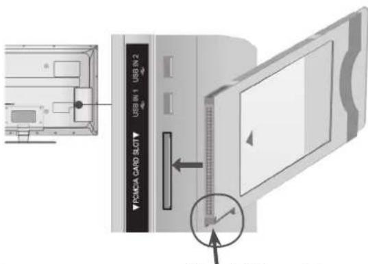 LG 55LX950N - INSERTION OF A CI MODULE - 2
