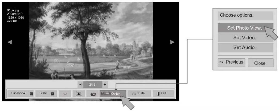 LG 55LX950N - Using the Photo List function - 1