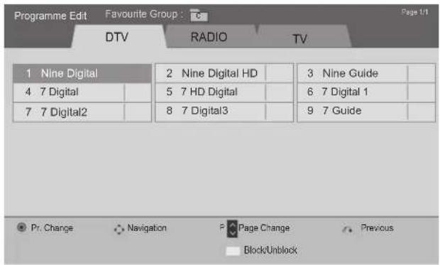 LG 55LX950N - BLOCK PROGRAMME - 2