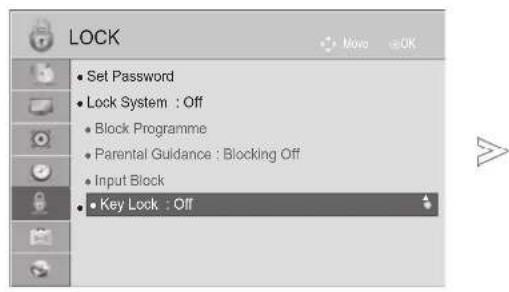 LG 55LX950N - KEY LOCK - 1