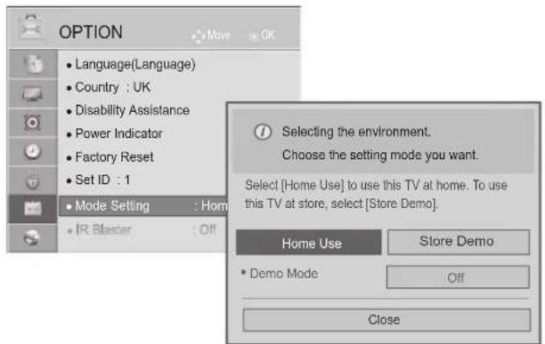 LG 55LX950N - MODE SETTING - 3