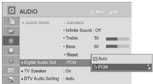 LG 55LX950N - SELECTING DIGITAL AUDIO OUT - 3