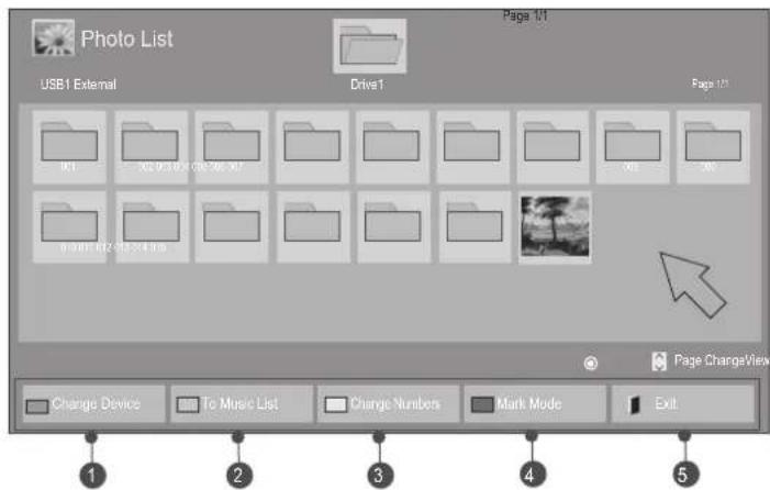 LG 55LX950N - ■ When playing photo files - 1