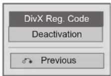 LG 55LX950N - DIVX REGISTRATION CODE - 3